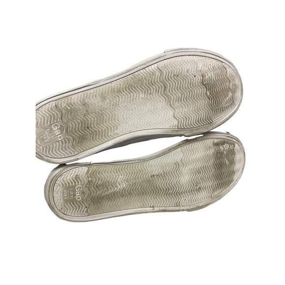 Gap X Disney Bambi Sneakers Gold Side Zip Tie High Shoes Canvas Size 5 - Picture 9 of 9